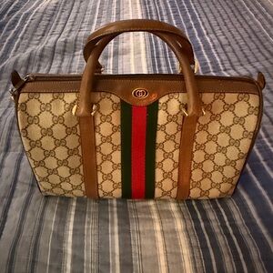 Vintage Gucci GG Supreme Boston Bag